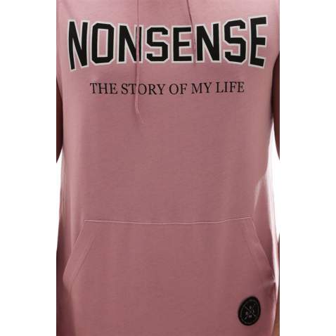 Sleeveless T-Shirt In Hooded Pink 2882 - Pembe