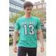 Madmext Men Printed Green T-shirt 3008 - Yeşil