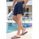 Madmext Men Navy Blue Swim Shorts 5087 - Lacivert