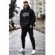 Madmext Black Tracksuit For Men 5664 - Siyah