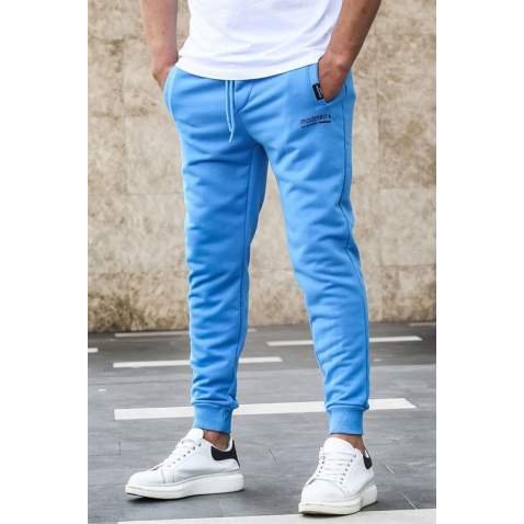 Madmext Basic Blue Sweatpants 4209 - Saks