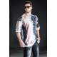 Madmext Men Printed Pink T-shirt 4975 - Pudra