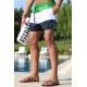 Madmext Green Two Tone Swim Wear Short 4268 - Yeşil