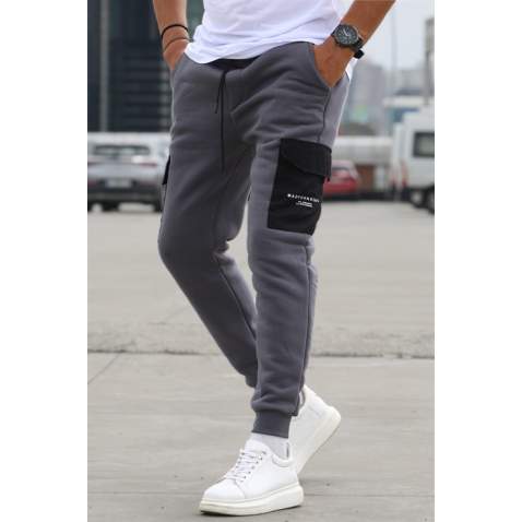 Smoke Gray Jogger Sweatpants 5475 - Füme