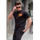 Madmext Men Black T-shirt 5367 - Siyah