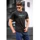 Madmext Men Black T-shirt 5389 - Siyah