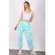 Mad Girls Blue Dalmatians Sweatpants MG1147 - Mavi