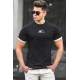 Madmext Men Black T-shirt 5200 - Siyah