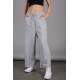 Mad Girls Gray Bell Bottom Sweatpants MG1100 - Gri