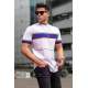 Madmext Men White T-shirt 5372 - Beyaz