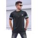 Madmext Men Black T-shirt 5381 - Siyah