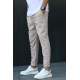 Men Brown Slim Fit Jogger Trousers 5471 - Kahverengi