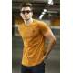 Madmext Yellow T-shirt for Men 4508 - Sarı