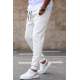 Madmext Men Basic White Sweatpants 4210 - Beyaz