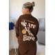 Mad Girls Brown Tracksuit Mg1278 - Kahverengi