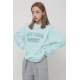 Mad Girls Blue Sweatshirt MG1266 - Mavi