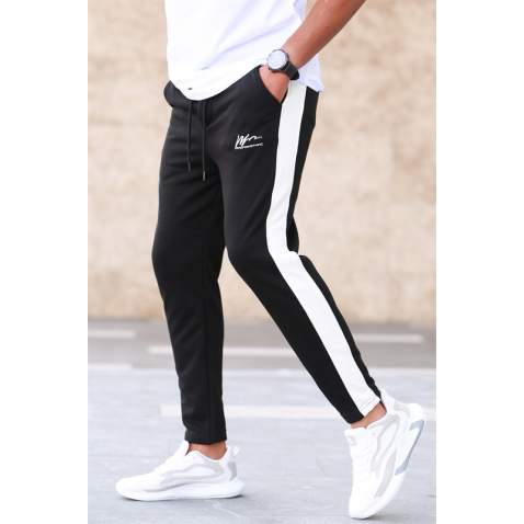 Madmext Men Black Sweatpants 5618 - Siyah