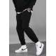 Men Black Basic Jogger Trousers - Siyah