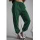 Women Dark Green Oversize Sweatpants MG1235 - Koyu yeşil