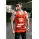 Madmext Orange Printed T-shirt for Men 3091 - Turuncu