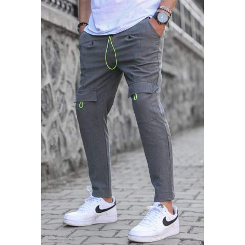 Madmext Anthracite Men Sweatpants with Pockets 4809 - Antrasit