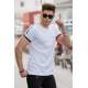 Madmext White Basic T-shirt for Men 4498 - Beyaz