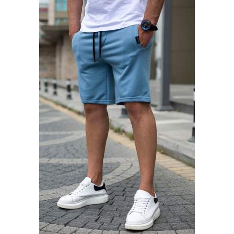 Madmext Men Blue Shorts 4842 - Mavi