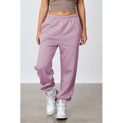 Women Lilac Oversize Sweatpants MG1235 - Lila