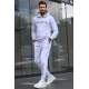 Madmext Men Printed Marl Snow Tracksuit 5298 - Karmelanj