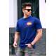 Madmext Men Navy Blue T-shirt 5367 - Lacivert