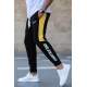 Madmext Men Black Side Striped Sweatpants 2719 - Siyah