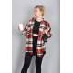 Mad Girls Gray Lumberjack Shirt MG1232 - Kahverengi