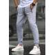 Madmext Men Plain Gray Sweatpants 5436 - Gri