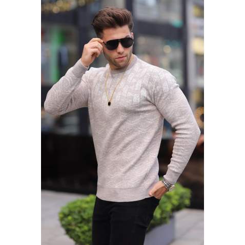 Mink Designed Knitwear Sweater 5971 - Vizon