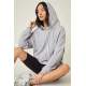 Mad Girls Grey Women's Sweatshirt MG827 - Gri