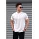 Men White T-Shirt - Beyaz