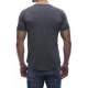 Madmext Dark Grey Printed T-shirt for Men 2620 - Füme