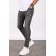 Madmext Dark Grey Slim Fit Jean Mdx9041 - Füme