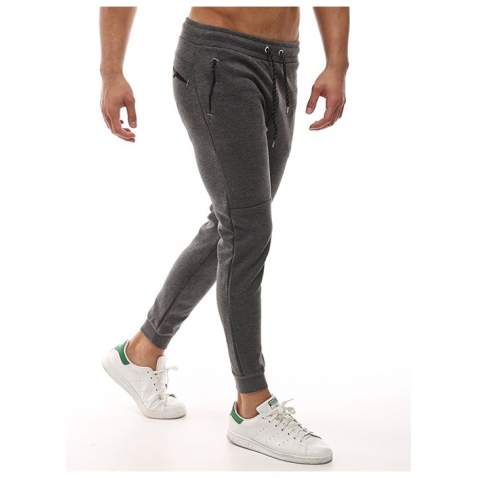 Madmext Men Smoke Gray Sweatpants 2080 - Füme