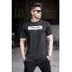 Madmext Men Printed Black T-shirt 5394 - Siyah