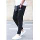 Madmext Black Embroidered Sweatpants For Men 5434 - Siyah