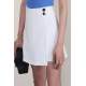 Women White Mini Skirt - Beyaz