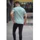 Men Mint Green Polo T-Shirt 5867 - Mint yeşili