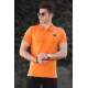 Madmext Orange Polo Shirt for Men 4583