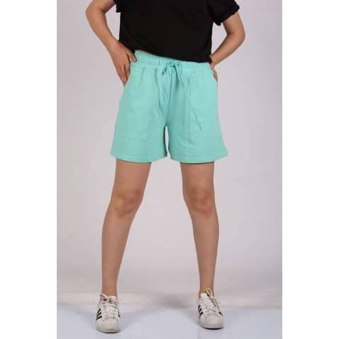 Mad Girls Mint Green Shorts MG1185 - Mint yeşili