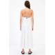 Women White Long Dress - Beyaz