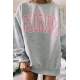 Mad Girls Pink Sweatshirt MG1203 - Pembe