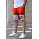 Madmext Red Two Tone Capri for Men 2920 - Kırmızı