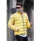 Yellow Puffer Jacket 5707 - Sarı