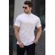 Madmext Men White T-shirt 5227 - Beyaz